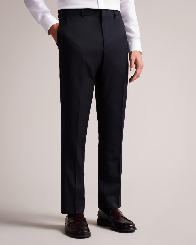 Pantalon Ted Baker Plain Slim Fit Bleu Marine Homme | EAN-50134591